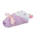Japan Disney Store Fluffy Plush Keychain - Marie Cat / Baby Swaddles Okurumi - 5