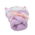 Japan Disney Store Fluffy Plush Keychain - Marie Cat / Baby Swaddles Okurumi - 6