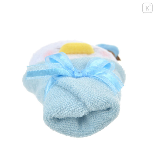 Japan Disney Store Fluffy Plush Keychain - Donald Duck : Baby Swaddles Okurumi - 5