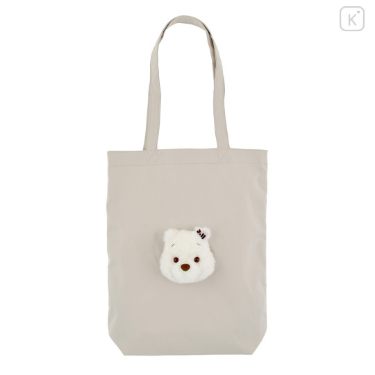Japan Disney Store Tote Bag - Winnie the Pooh / White Pooh - 1