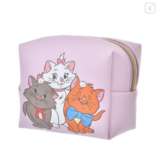 Japan Disney Store Mini Pouch - Marie Cat : Pink - 2