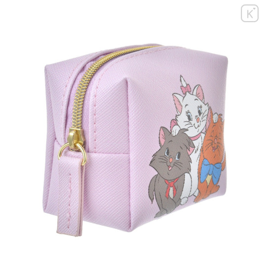 Japan Disney Store Mini Pouch - Marie Cat : Pink - 5