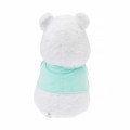 Japan Disney Store Fluffy Plush Keychain - Pooh / White Pooh Hug - 3
