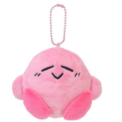 Japan Kirby Plush Keychain - Happy Eyes
