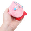 Japan Kirby Plush Keychain & Pin - Flying - 2