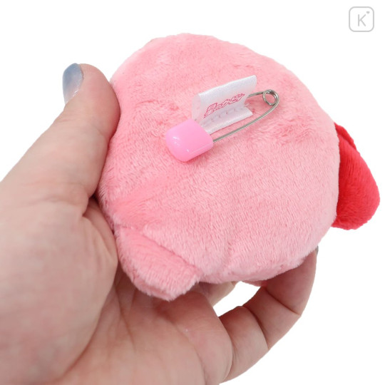Japan Kirby Plush Keychain & Pin - Sliding - 2