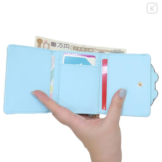 Japan San-X Tri-Fold Wallet & Coin Case - Sumikko Gurashi / Tokage Lizard - 2
