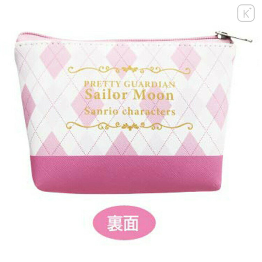 Japan Sanrio × Sailor Moon Cosmos Pouch - Sailor Moon × Hello Kitty × Luna Cat - 2