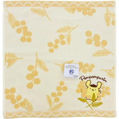 Japan Sanrio Embroidered Wash Towel - Pompompurin / Bloom