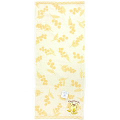 Japan Sanrio Embroidered Face Towel - Pompompurin / Bloom