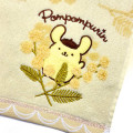 Japan Sanrio Embroidered Face Towel - Pompompurin / Bloom - 2
