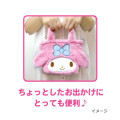 Japan Sanrio Fluffy Mini Hand Bag - My Melody & Sweet Piano - 4