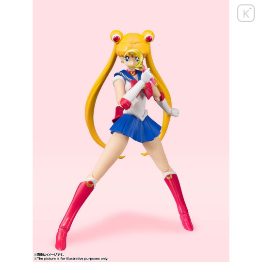 Japan Bandai S.H.Figuarts Movable Figure - Sailor Moon / Animation Color Edition - 3