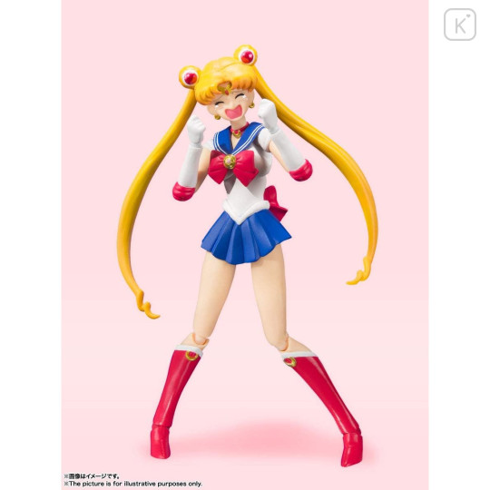Japan Bandai S.H.Figuarts Movable Figure - Sailor Moon / Animation Color Edition - 4
