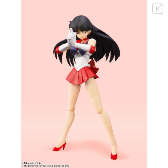 Japan Sailor Moon S.H.Figuarts Movable Figure - Sailor Mars : Animation Color Edition - 4