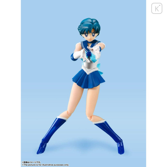 Japan Sailor Moon S.H.Figuarts Movable Figure - Sailor Mercury : Animation Color Edition - 2