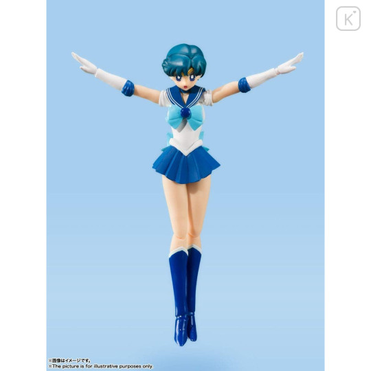 Japan Sailor Moon S.H.Figuarts Movable Figure - Sailor Mercury : Animation Color Edition - 4