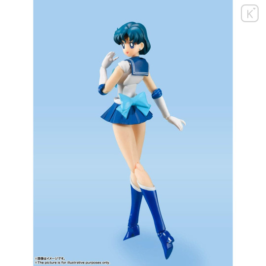 Japan Sailor Moon S.H.Figuarts Movable Figure - Sailor Mercury : Animation Color Edition - 5