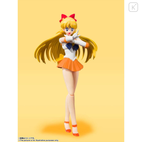 Japan Bandai S.H.Figuarts Movable Figure - Sailor Venus / Animation Color Edition - 2