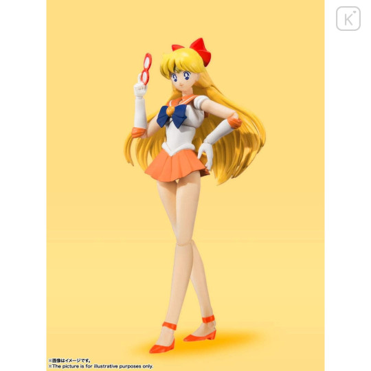 Japan Sailor Moon S.H.Figuarts Movable Figure - Sailor Venus : Animation Color Edition - 3