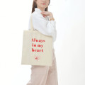 Japan Disney Store Tote Bag - Minnie Mouse / In My Heart - 1