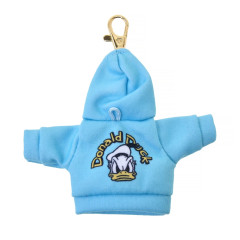 Japan Disney Store Keychain - Donald Duck / Angry Hoodie