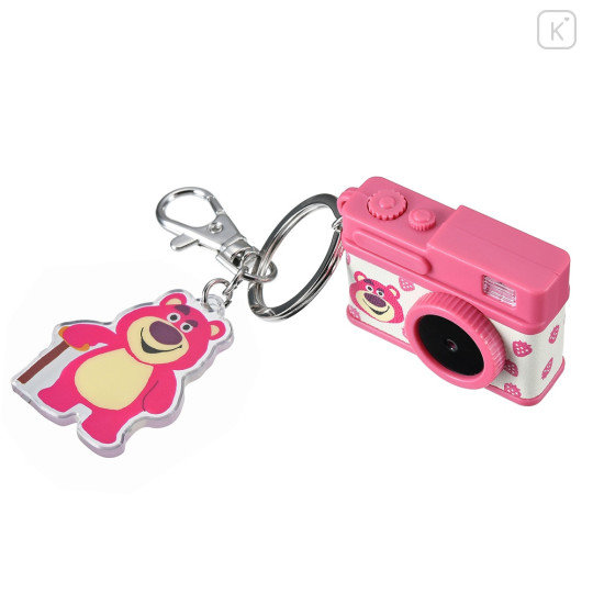 Japan Disney Store Keychain Toy - Lotso / Sound & Light Up Camera - 1