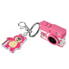 Japan Disney Store Keychain Toy - Lotso / Sound & Light Up Camera