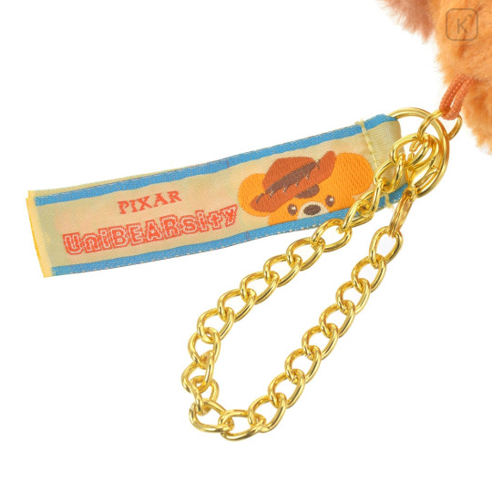 Japan Disney Store UniBearsity Plush Keychain - Slinky - 6