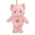 Japan Disney Store UniBearsity Plush Keychain - Hamm - 1