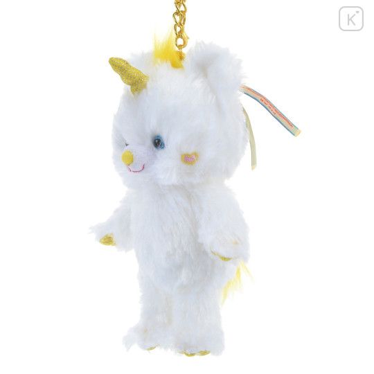 Japan Disney Store UniBearsity Plush Keychain - Buttercup - 2