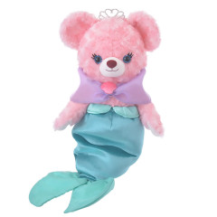 Japan Disney UniBearsity Plush Toy - Ariel's UniBEARsity : Howfu Rose