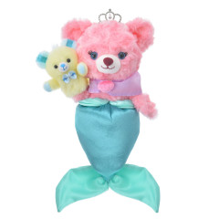 Japan Disney Store UniBearsity Plush - Ariel & Flouder / Disney Princess