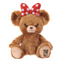 Japan Disney Store UniBearsity Plush Toy - Minnie's UniBEARsity : Pudding - 1