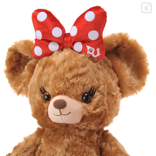 Japan Disney Store UniBearsity Plush Toy - Minnie's UniBEARsity : Pudding - 2
