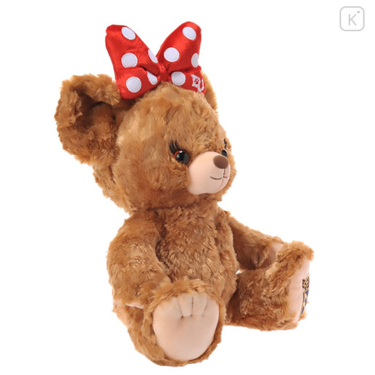 Japan Disney Store UniBearsity Plush Toy - Minnie's UniBEARsity : Pudding - 6