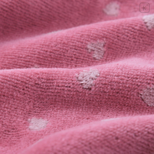 Japan Disney Store Towel Handkerchief - Minnie Mouse : Love Strawberry - 5