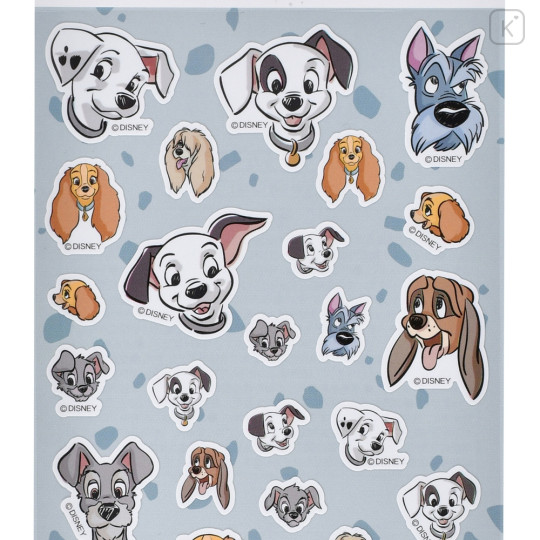 Japan Disney Store Sticker - Disney Dogs / Face - 3