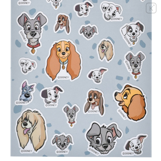 Japan Disney Store Sticker - Disney Dogs / Face - 4