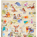 Japan Disney Store Sticker - Pooh / Friends - 3
