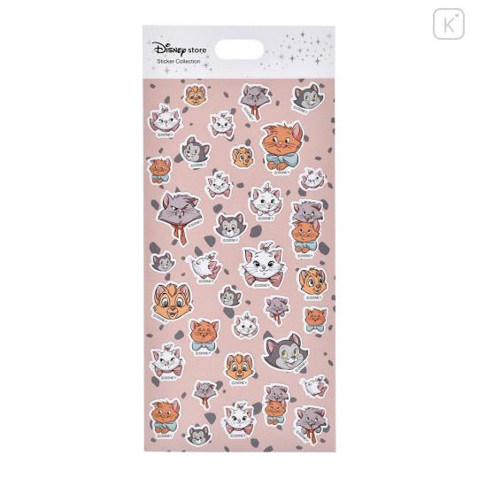 Japan Disney Store Sticker - Marie Cat / Funny Face - 1