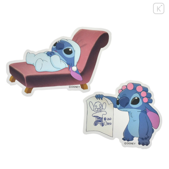 Japan Disney Store Die-cut Sticker Collection - Stitch / Movie Scene - 5