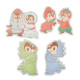 Japan Disney Store Die-cut Sticker Collection - Chip & Dale / Cosplay