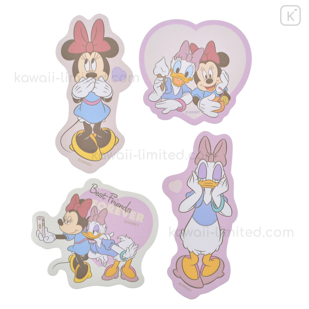 Disney] Deco Sparkly Stickers - Donald & Daisy Duck - Arts & Crafts Korea