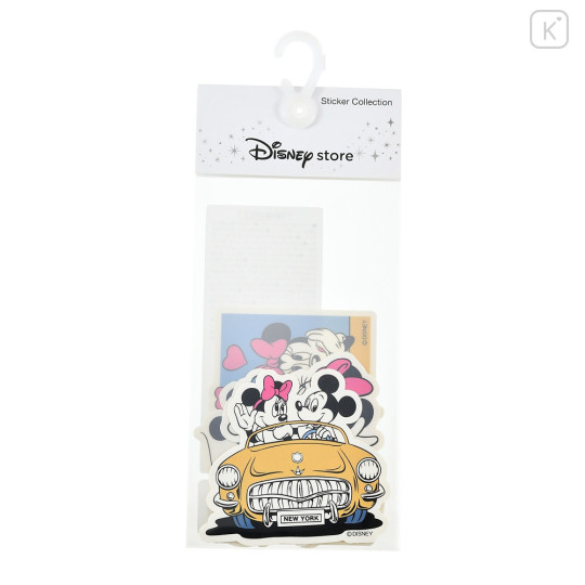 Japan Disney Store Die-cut Sticker Collection - Mickey Mouse & Minnie Mouse / Retro - 3
