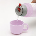Japan San-X Kids One-Touch Water Bottle With Strap Cup 470ml - Sumikko Gurashi - 3