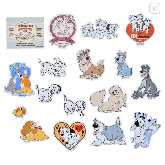 Japan Disney Store Sticker Set - Disney Dogs / Characters - 2