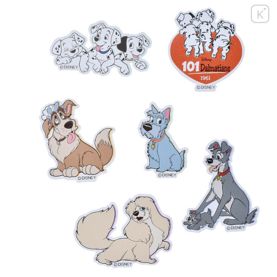 Japan Disney Store Sticker Set - Disney Dogs / Characters - 4