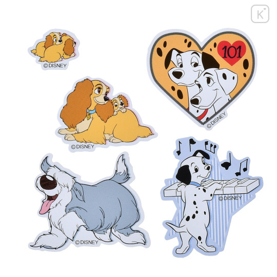 Japan Disney Store Sticker Set - Disney Dogs / Characters - 5