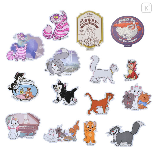 Japan Disney Store Sticker Set - Disney Cats / Characters - 2
